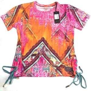 MATTHEW WILLIAMSON  Lace Up T Shirt